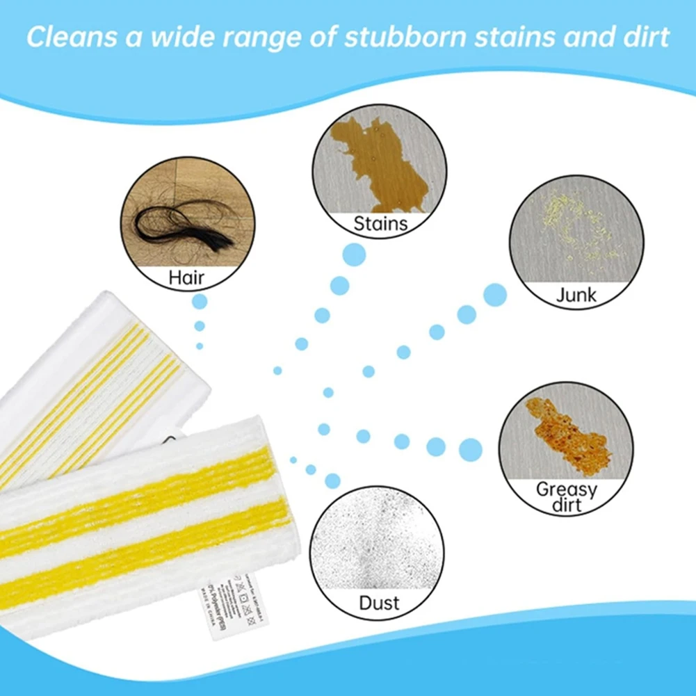 

Горячие детали для Karcher Easyfix SC2 SC3 SC4 SC5 SC7, сменные салфетки из микрофибры, набор подушечек для паровой уборки-аксессуары для пароочистителя