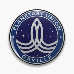 The Orville  Soft Button Pin Gift Women Collar Cartoon Creative Fashion Badge Brooch Decor Lapel Pin Hat Cute Metal Funny