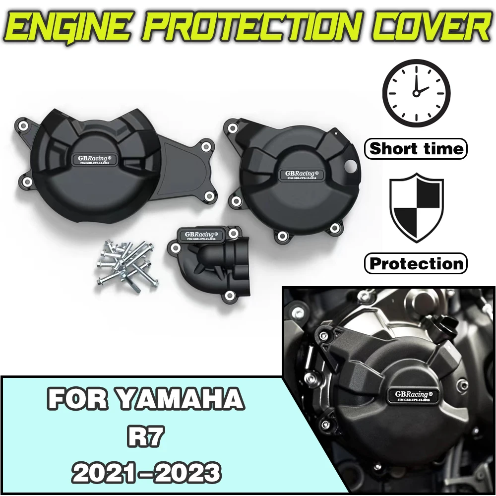 

For YAMAHA YZF-R7 2021 2022 2023 For GBRacing Motorcycle modification accessories Engine Protection Cover