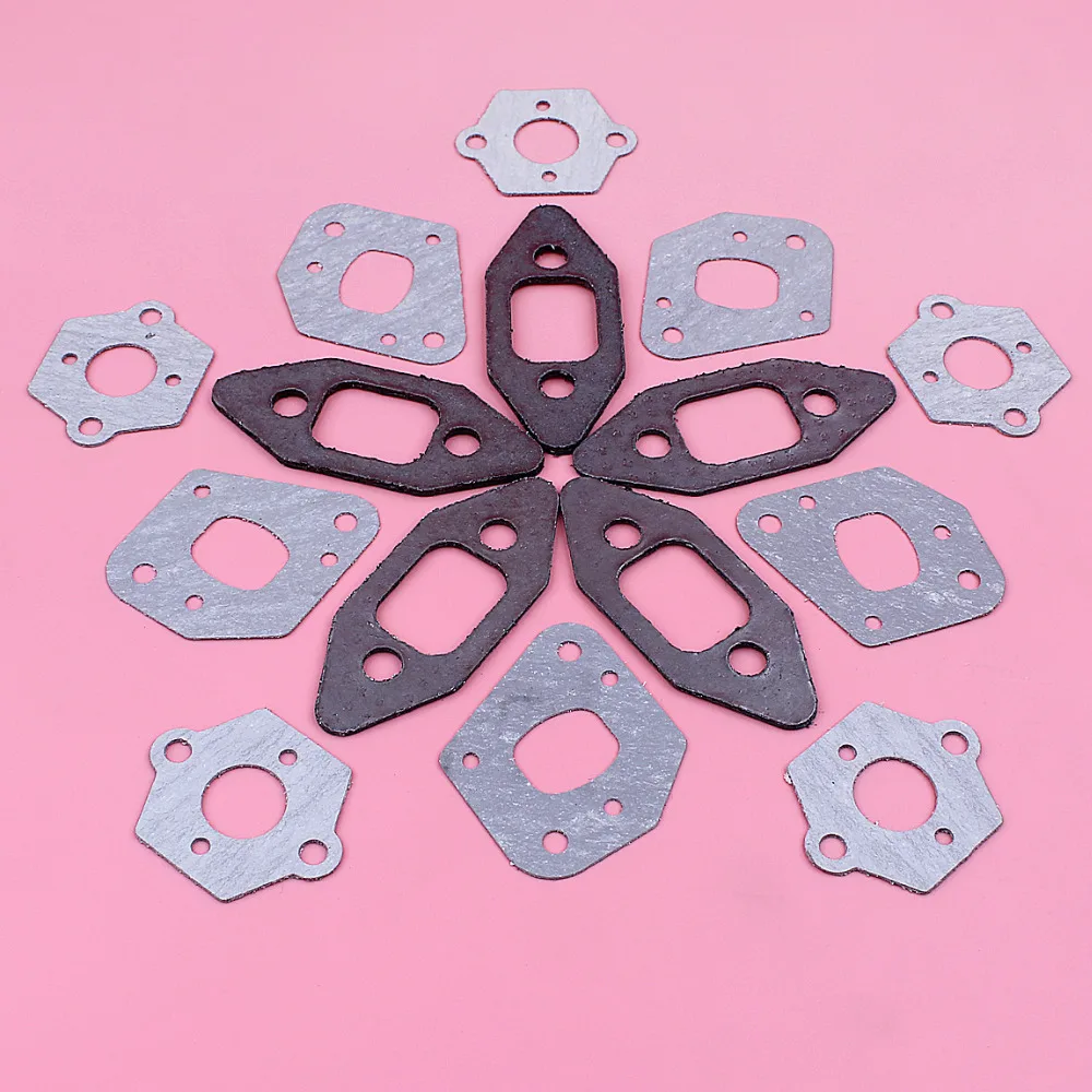 5pcs/lot Gasket Set For Partner 350 351 352 370 390 Poulan 2050 2150 Chain Saw Chainsaw Replacement Spare Part