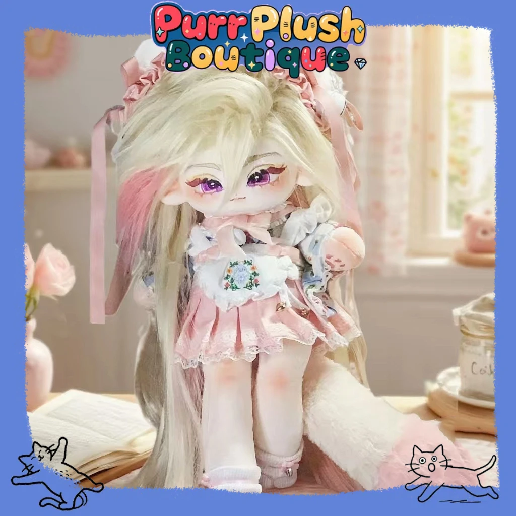 30cm Plushes Doll Game Ashes of the Kingdom Anime Figure Snow Rabbit Fox Princess Monster Long Legs Plush Toy For Kids Gifts