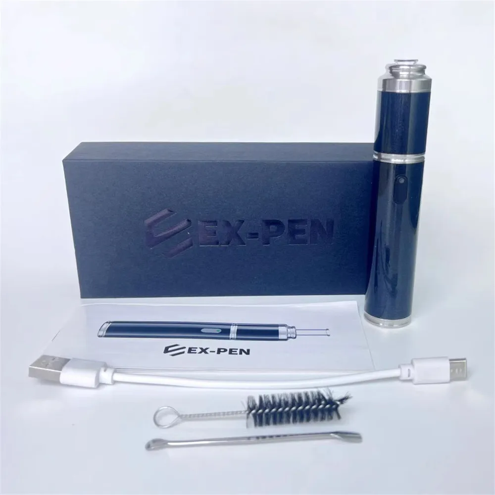 أحدث بخارها الجاف السجائر الإلكترونية توسيع مبخر الأعشاب الجافة 1400 مللي أمبير في الساعة التحكم في درجة الحرارة توسيع سخان القش الخبز التدخين مجموعة حرق جاف #5