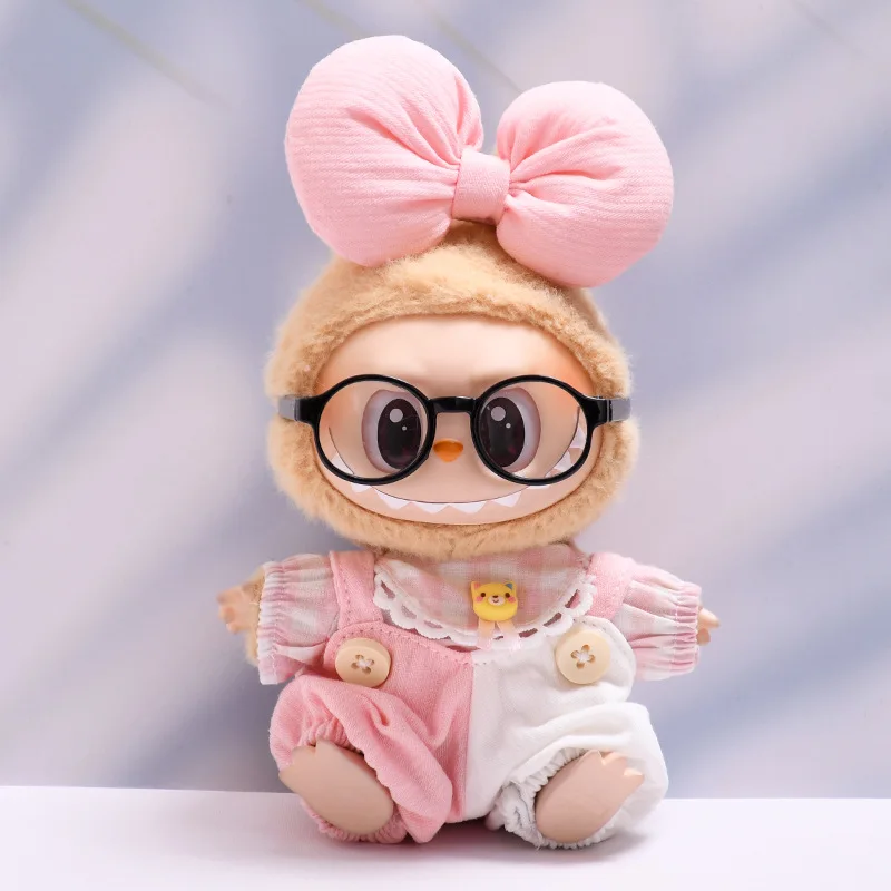 Trendy Casual Suit for 17cm Labubu Outfit Mini Doll’s Clothes Multi Style Ropa Labubu Cute Doll Accessories