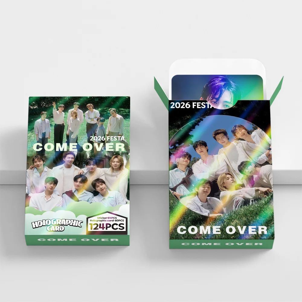 124 Laser K-pop Boy Group 13th Anniversary Collectible Photo