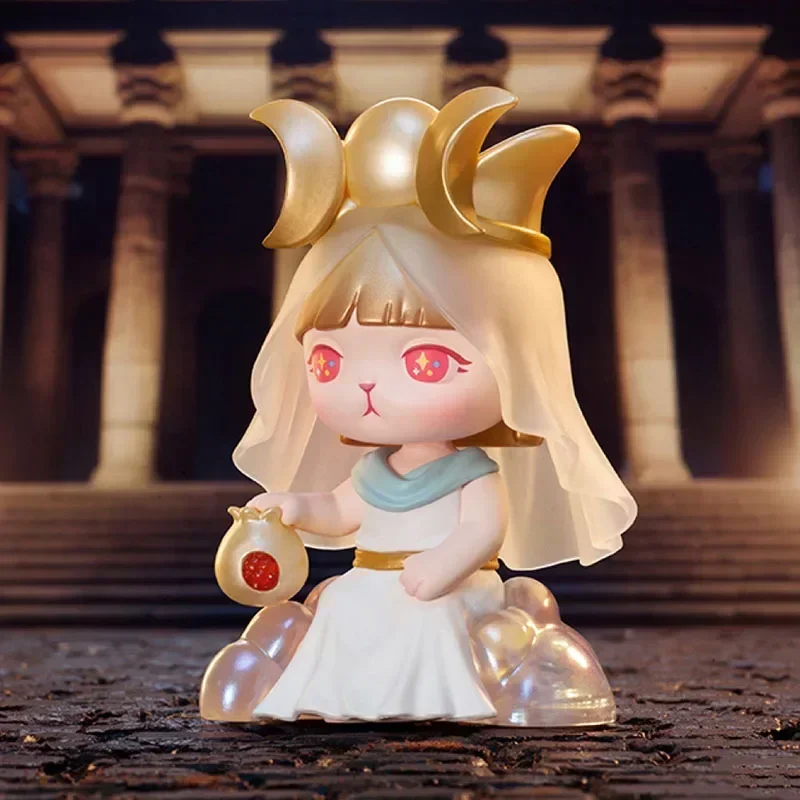 POP MART Bunny Mysterious Tarot Series Blind Box – süße Anime-Figur, Desktop-Ornament-Sammlung, Guess Bag, Mystery-Puppenspielzeug
