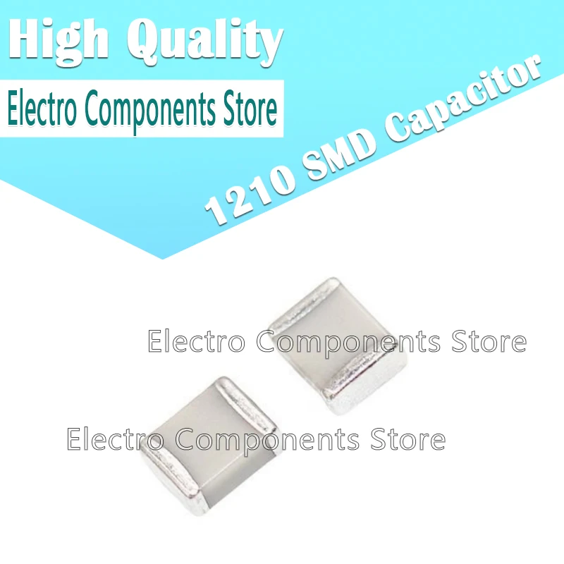 

10 шт. SMD высокочастотный керамический конденсатор 1210 1pF NPO 1000 В 3225 1P COG MLCC емкость 3,3*2,5 мм 1 кВ