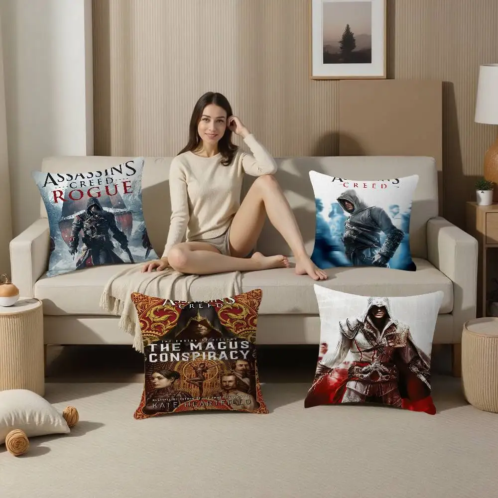 A-Assassins Creed Personalisiertes Bild Text Home Dekokissen Haushaltsgeschenke 45x45cm