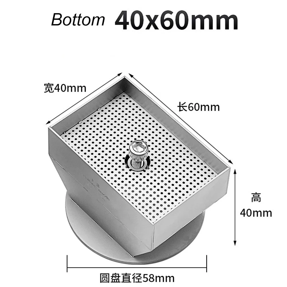 BGA CPU Nozzle 28*60mm 25*30mm 40mm x 60mm 75x 75mm Customized Nozzles For ZMT (Zhuomao) Hongteng Hot Air Rework Station