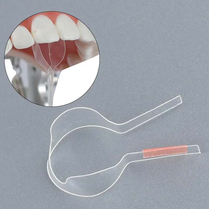 Self-Adhesive Transparent Sectional Contoured Matrix Twin Anterior Matrice Dentist Polyester Matrices fast shipping