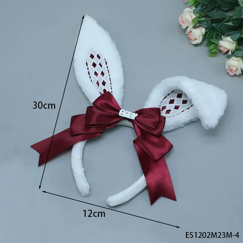 Variedad de Pascua de diademas con orejas de conejo: de encaje hasta estilos de felpa y florales, añade una linda atmósfera festiva a todos los grupos de edad.