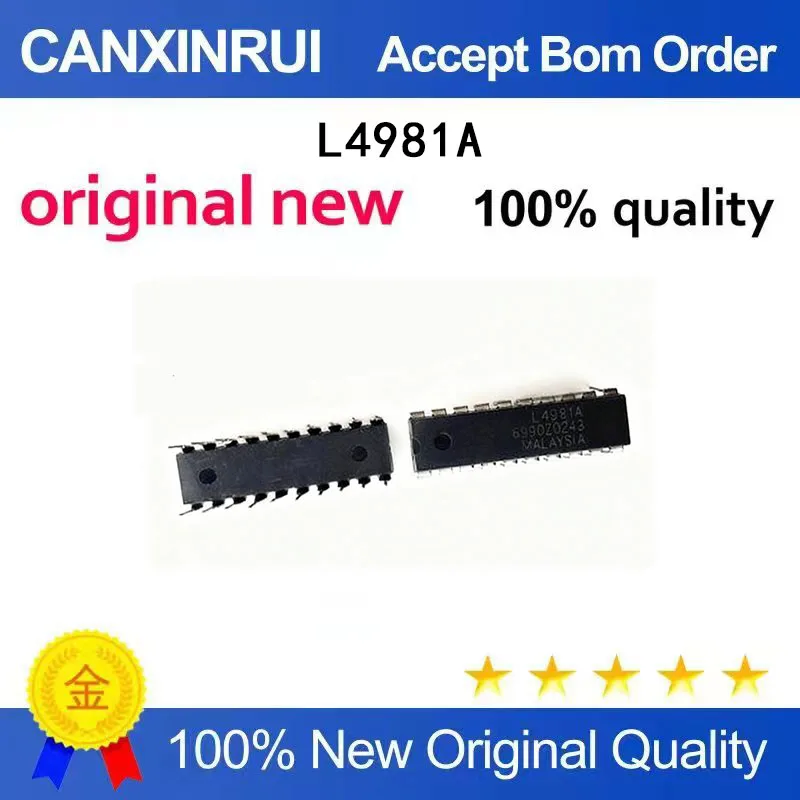 

(5-100 Pieces) New original IC integrated circuit L4981A DIP20 direct insertion