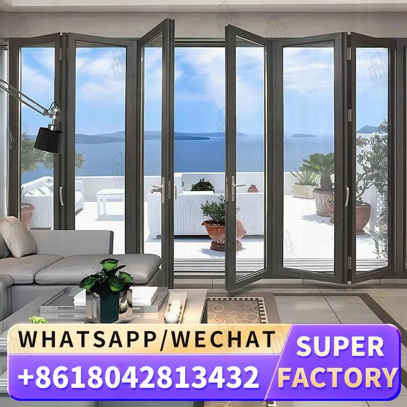

Customizable Foldable Windows Doors Ideal for European Office Spaces Factory Made Windows Foldable door