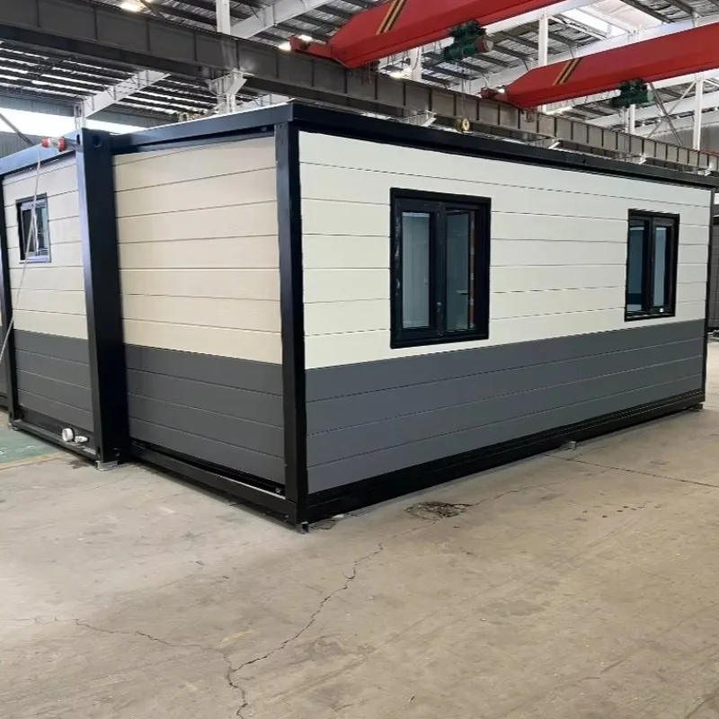 تخصيص مقطورة متنقلة منزل صغير محمول غرفة قابلة للطي حاوية قابلة للتوسيع المنزل رائجة البيع في أمريكا الولايات المتحدة الأمريكية #4