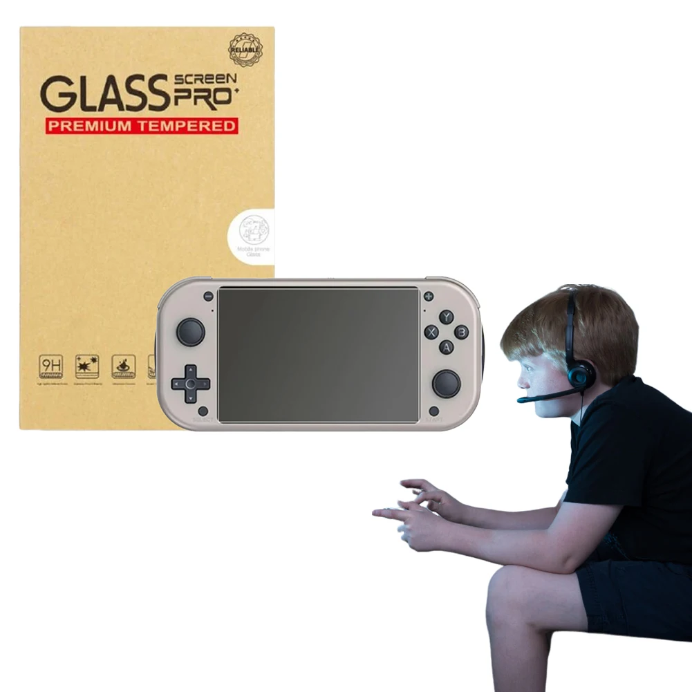 Закаленное стекло для защиты экрана 9H HD, защита экрана от отпечатков пальцев, закаленная пленка, стеклянная Защитная пленка для игровой приставки M17