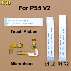 JCD Microphone & Touch & Left Right R1 R2 L1 L2 Motor Connect Ribbon Flex Cable For PS5 V2 2.0 BDM-020 Controller