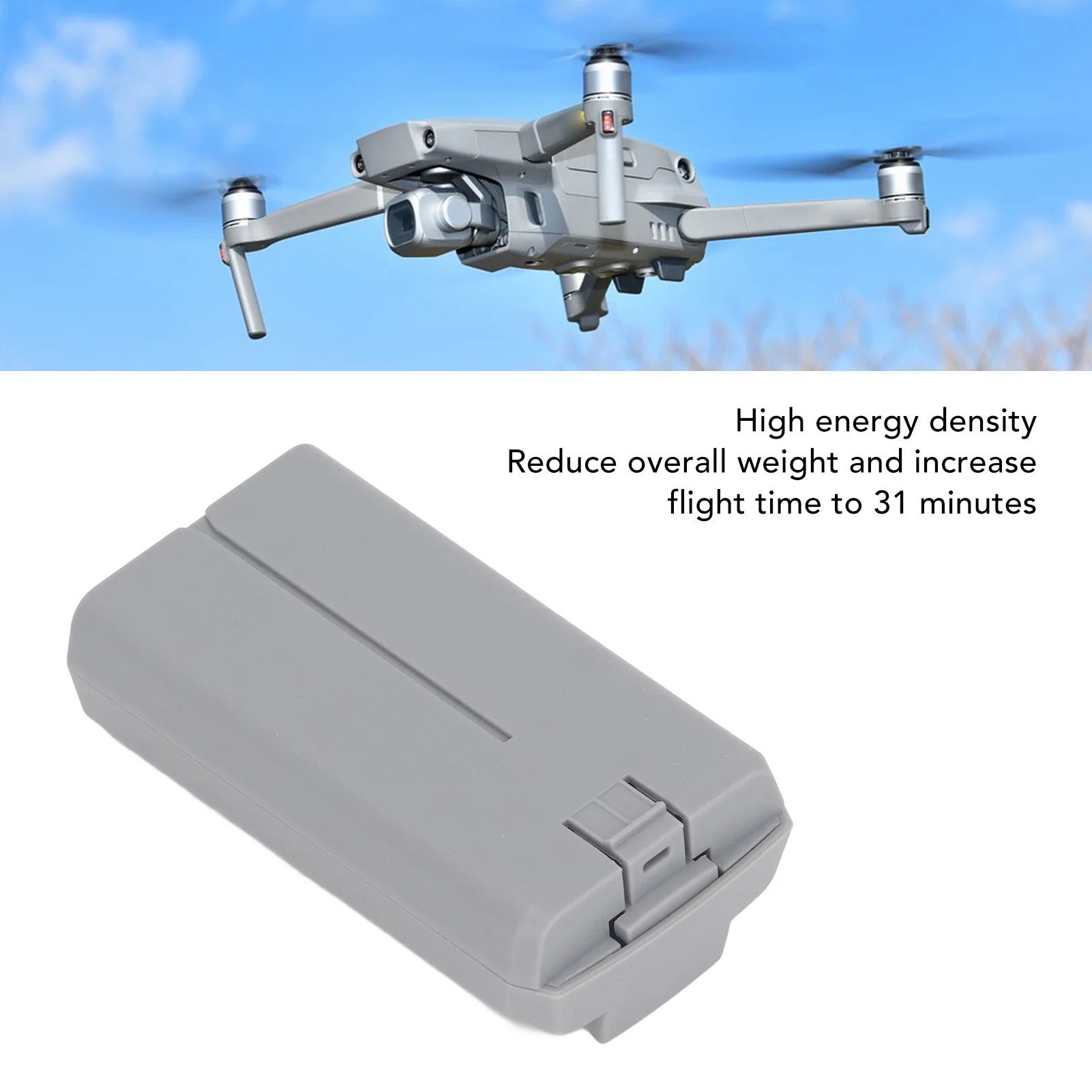 Drone Battery Intelligent Flight Battery 7.7V High Energy Density Stable Power 2250mah Lithium Battery for MINI2 MINI2 SE Drone