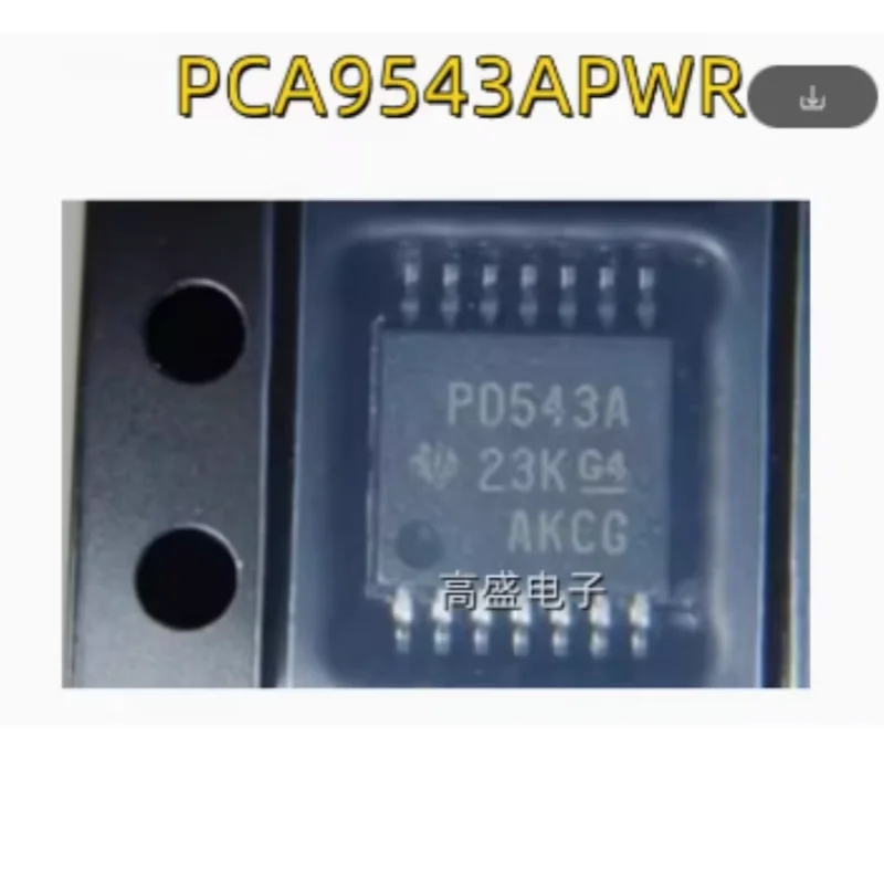 10PCS PCA9543APWR I2C Bus Switch Multiplexer TSSOP‑14 SMD Interface IC Chip PCA9543A