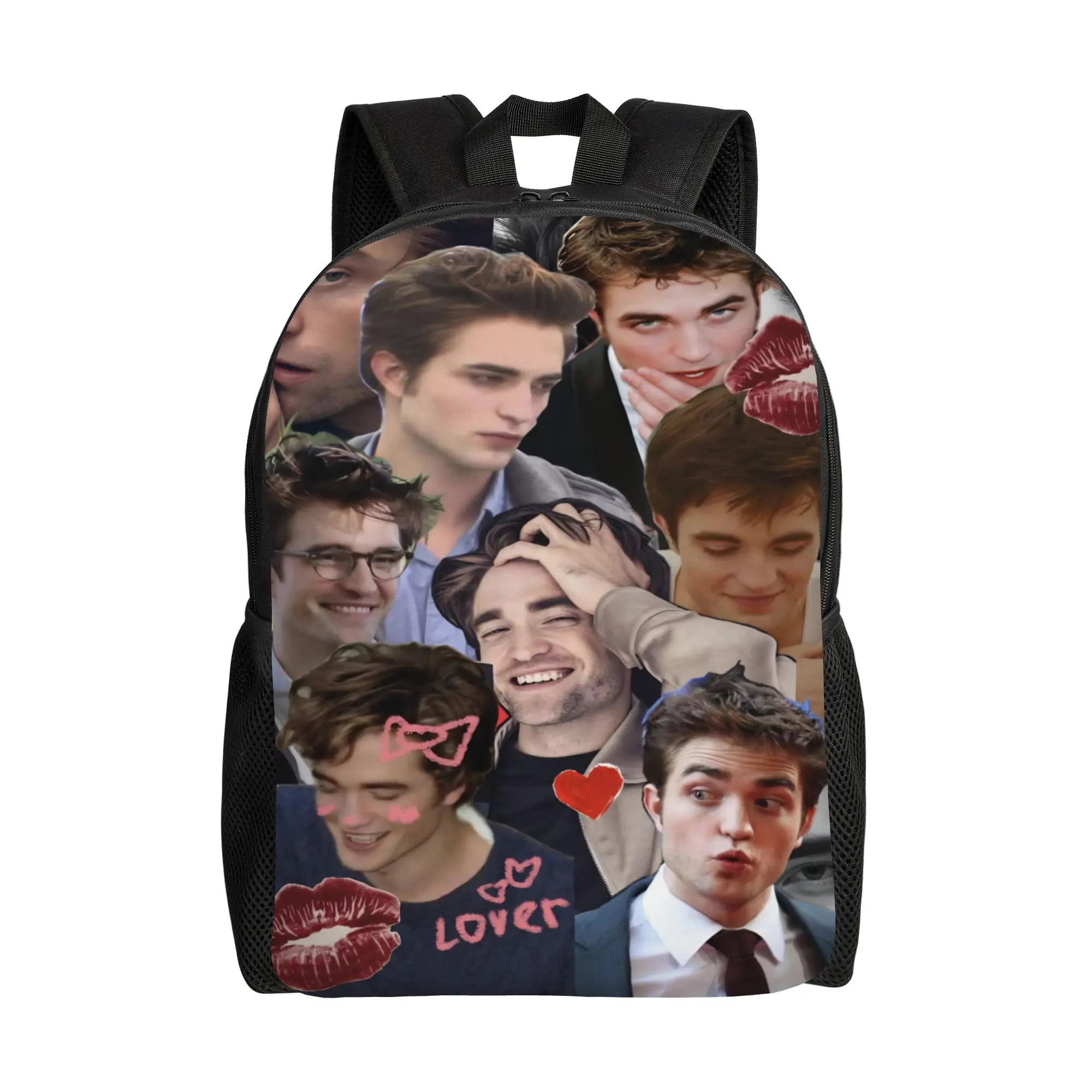 The Twilight Saga Movie Backpack Gift High School Work Edward Vampire Daypack for Men Women Laptop Computer Shoulder Bag