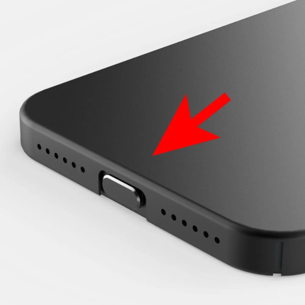 IOS/Type C Plug Anti-lost Dust Plug Dustplugs Cover Charging Port Protector Mobile Phone Dust Plug Bear Shaped Aluminium Alloy