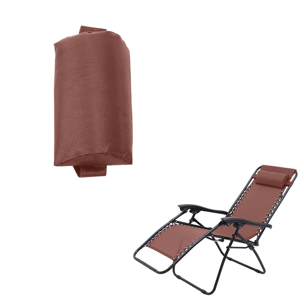 Adjustable Headrest Pillow for Sling Chair Comfortable Cushion for Recliner Lounge Chair Head Support