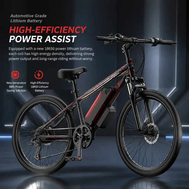 G26 26 Inch Electric Mountain Bike Off Road E Bicycle For Commuting
