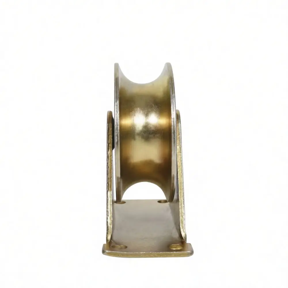 Heavy Duty Sliding Door Pulley Roller V Type U Type For Steel Rail Gate Hardware Smooth Rolling Movement Long Lasting Steel
