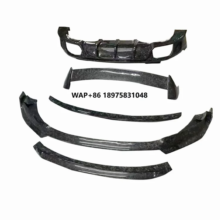 

Veidt Suitable for 2020-IN P、 95B Carbon Fiber Forged Texture Kit Front Lip Rear Lip Side Skirts