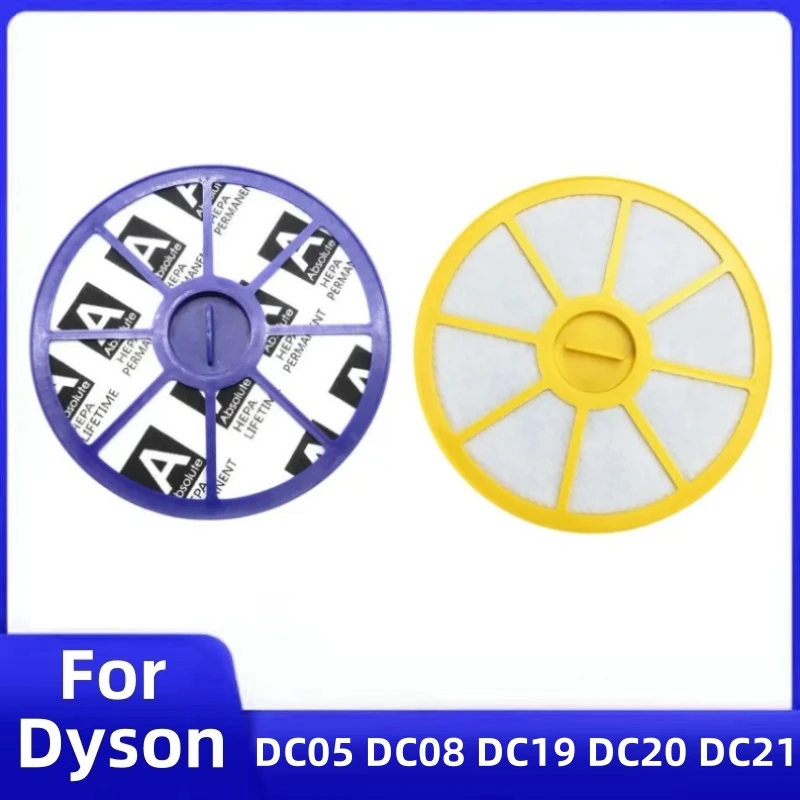 For Dyson DC05 DC08 DC19 DC20 DC21 Front & Back HEPA Filter Kit re & Post ,Upper & Lower Motor Allergy Vacuum Replacement Parts