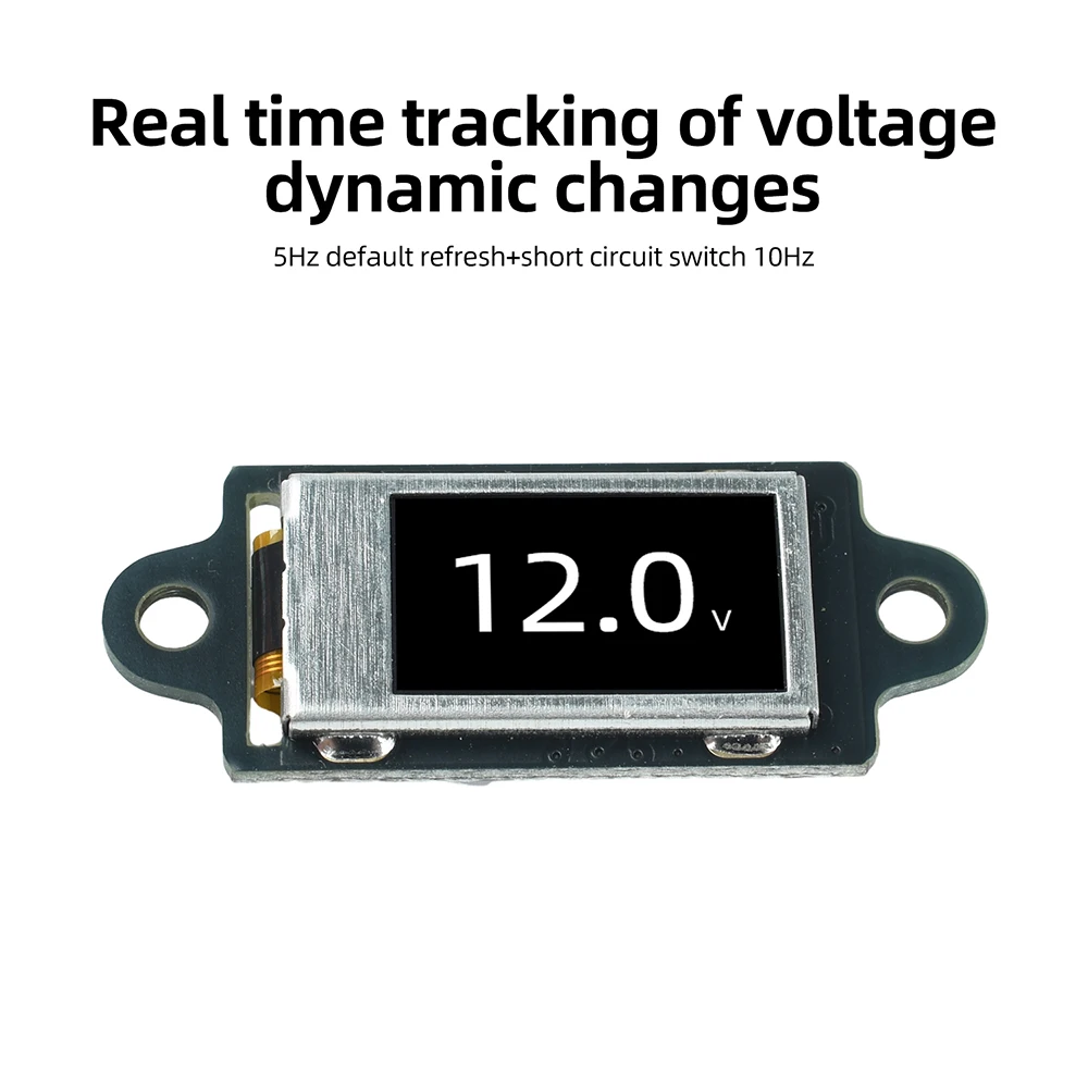 DC 0-30V Mini Ultraflaches 0,5-Zoll-OLED-Digital-Voltmeter Anzeigegerät mit 12-Bit-ADC für Autobatterie-Stromversorgung – Detail 12
