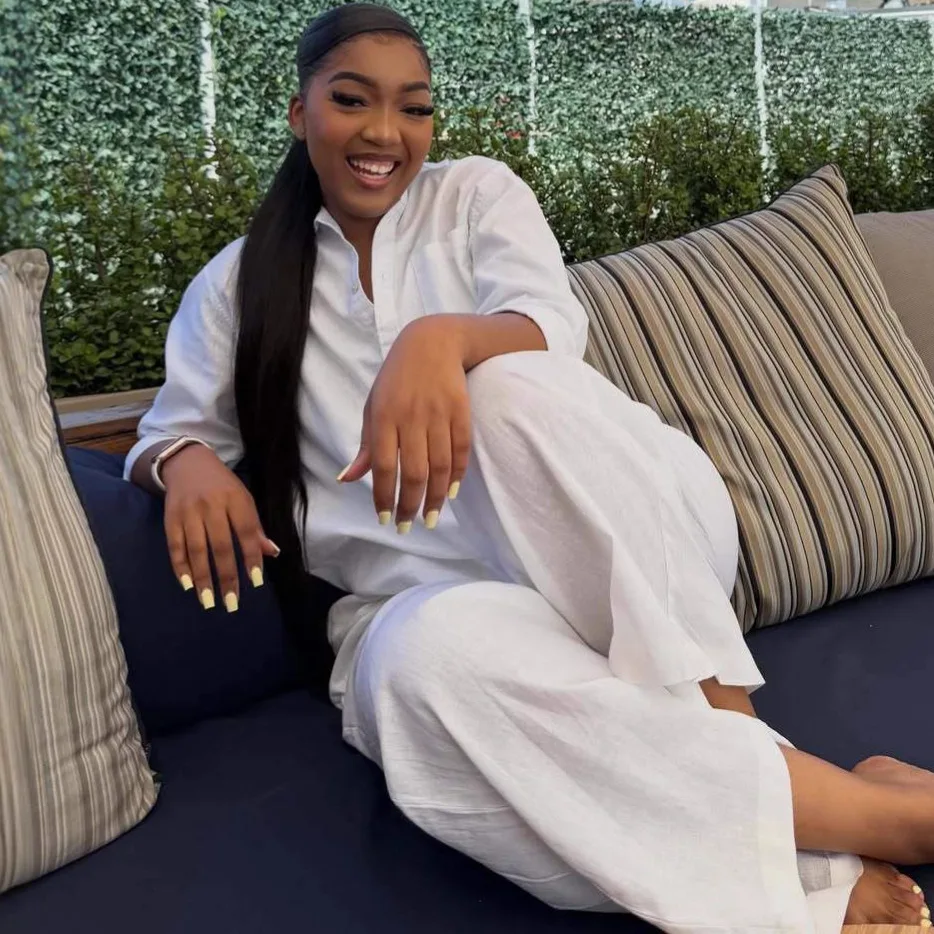 

High Waist Spring Women Pant Set Two Piece Sets Y2k Casual Loose Solid Turn Down Collar Full Sleeve Shirt Wide Leg Long Pants