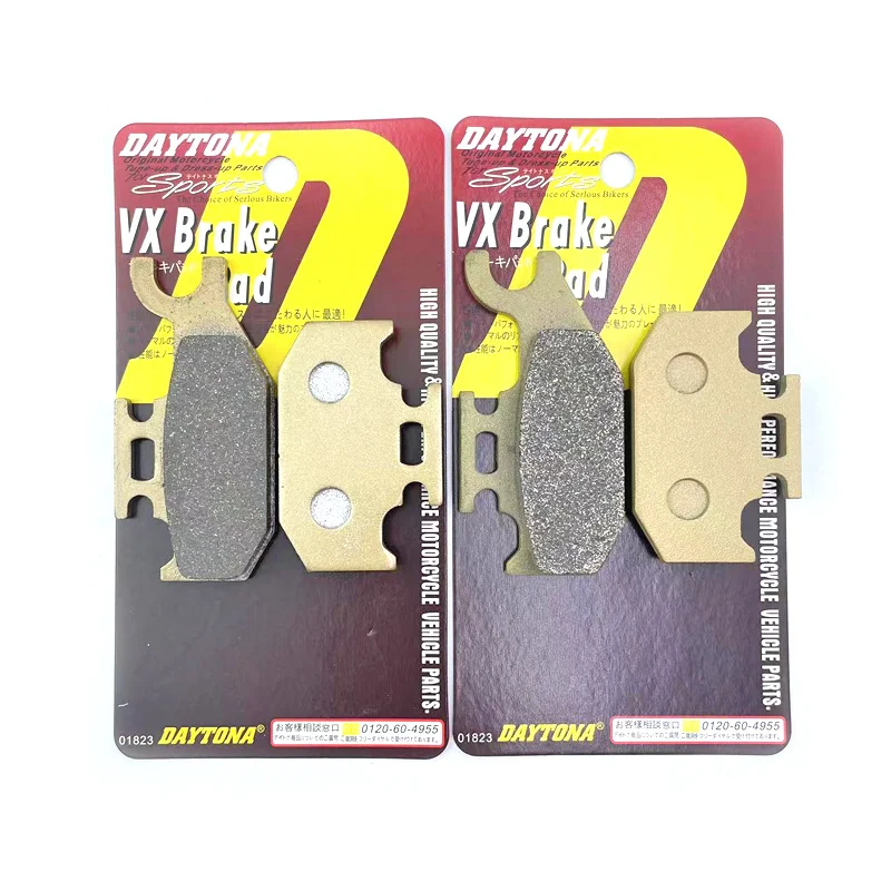 Motorcycle Front and Rear Brake Pads Set For Can Am DS650X Outlander Renegade Max 400 500 650 800 LTD STD Xmr