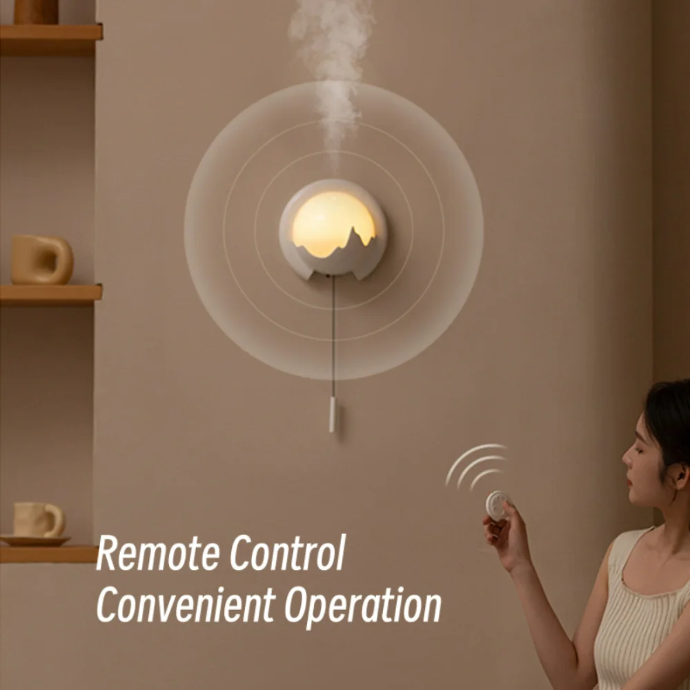 Wall Mounted  Diffuser USB  Remote Control Aromatherapy Lamp Essential Oil Diffuser  Fragrance Air Humidifier