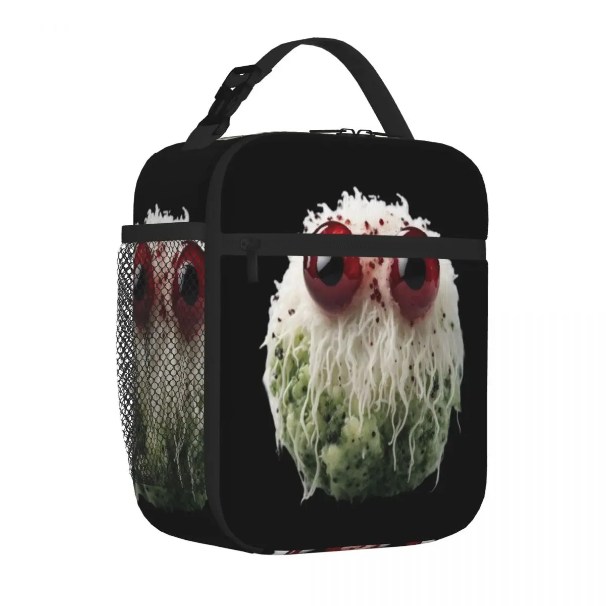 Hot Sale Rotten Moldy Fluffy Monster Bold Color Snack Bag Office Meal Prep Camping Lunch Bag