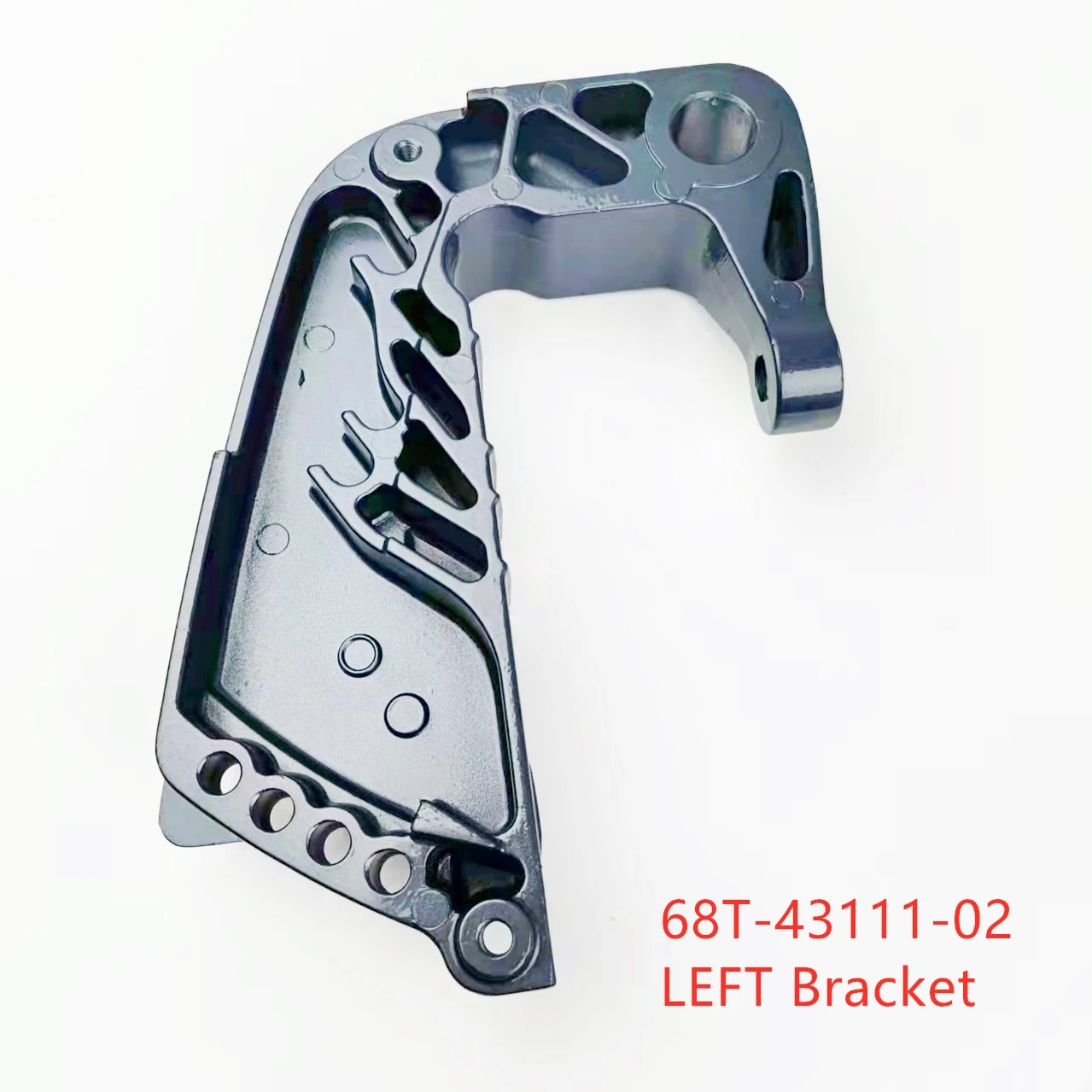 68T-43111-02-4D Right Bracket Clamp For Yamaha Outboard Motor 4T F8C; F6A;68R 69F 68T Series Engines Parsun HDX 68T-43111