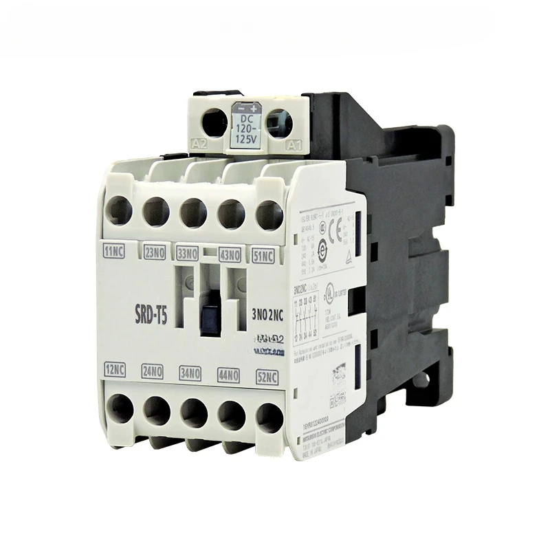 

Electromagnetic AC DC contactor SRD-T5 T9 coil voltage DC125V elevator special replacement SRD-N