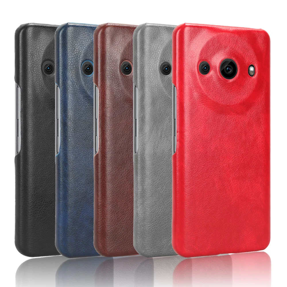 For Sharp Aquos R8 Pro SH-51D Case Pattern Litchi Skin PU Leather and PC Book Cover For Sharp Aquos R8 SH-52D R 8 Phone Case