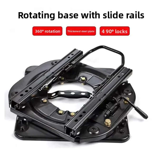 Heavy Duty 360° Swivel Seat Base Turntable for RV Van Truck Camper Commercial Vehicle Modification