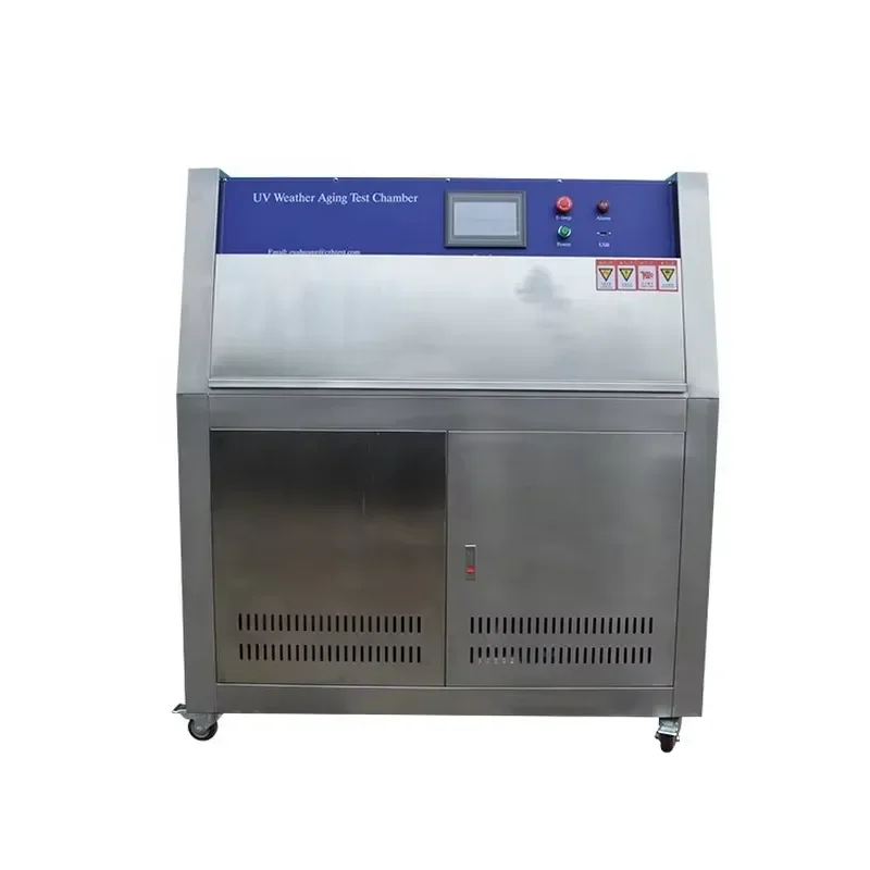 UV Weather Aging Test Chamber, Plastic UV Accelerated Aging Tester UVA UVB Ultraviolet Weathering Chamber