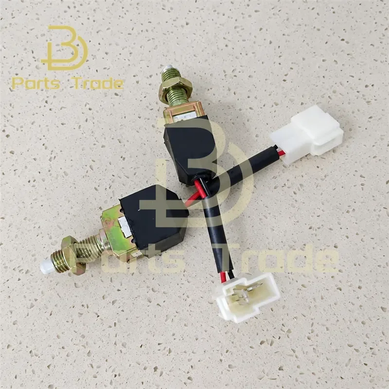 2Pcs Universal Normally Closed Brake Switch M10x1.25mm Fine Thread for Forklift Truck Car Golf Cart Vehicle