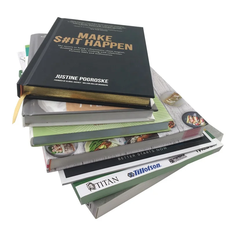 

Personalized Book Publishing Colour Photo Textbooks Print Hardcover Catalog Magazine Soft Cover Book Printing