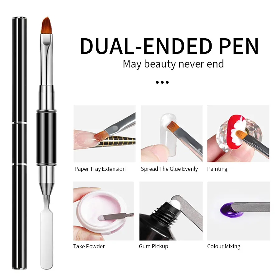 LIMEGIRL Nagellak Gel Set voor Nagels Verlenging Glitter Effen Kleur Gel Polish Kit Quick Extension Gel Soak Manicure Art DIY