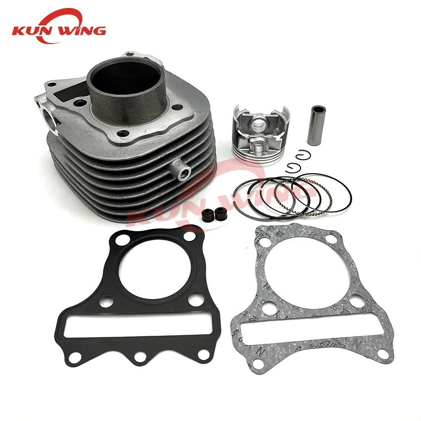 53.5mm Bore Cylinder Piston Kit for Suzuki Address V125 Lindy125 GSR125 UM125 UZ125 Motorcycle Parts