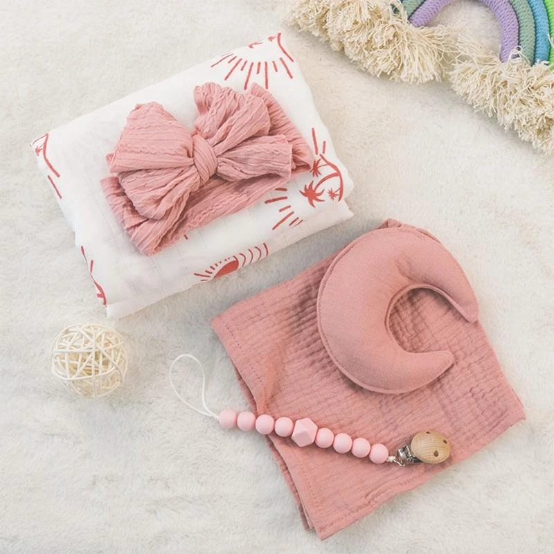 J15U الوليد دش لعبة سوار التسنين لعبة للأطفال الرضع سيليكون سلسلة من الخرز المصافحة حشرجة الموت للأطفال لدغة الغذاء الحرة