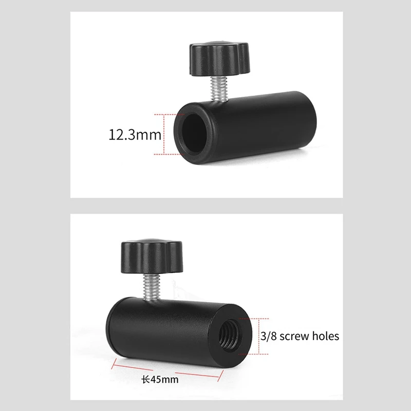 N91R-Bracket Conversion Accessories Microphone Stand Extension Tube For Desk Stand Tube Adapter