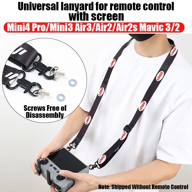 Lanyard für DJI RC & RC 2 & RC Pro Controller, DJI Mini 4 Pro Lanyard RC-Umhängeband, kompatibel mit DJI Mini 3 Pro/Mavic 3/Air2 – Detail 1