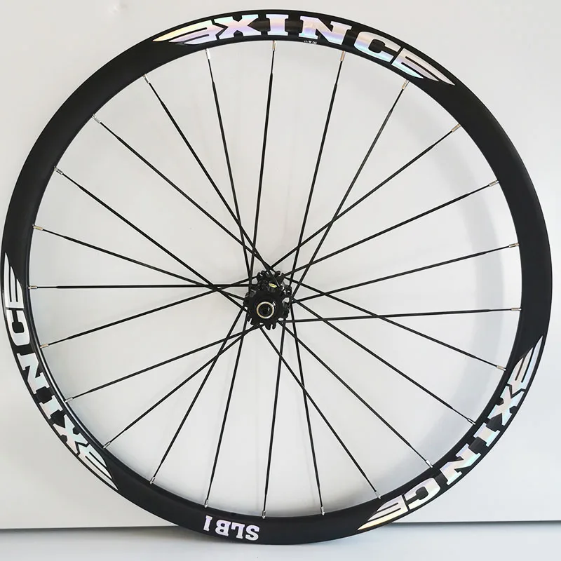 700C 30MM New Xinc Road Wheel Set Front Two Rear Four Perrin Straight Pull Front and Rear Wheel Pure Disc Brake Bike Wheelset