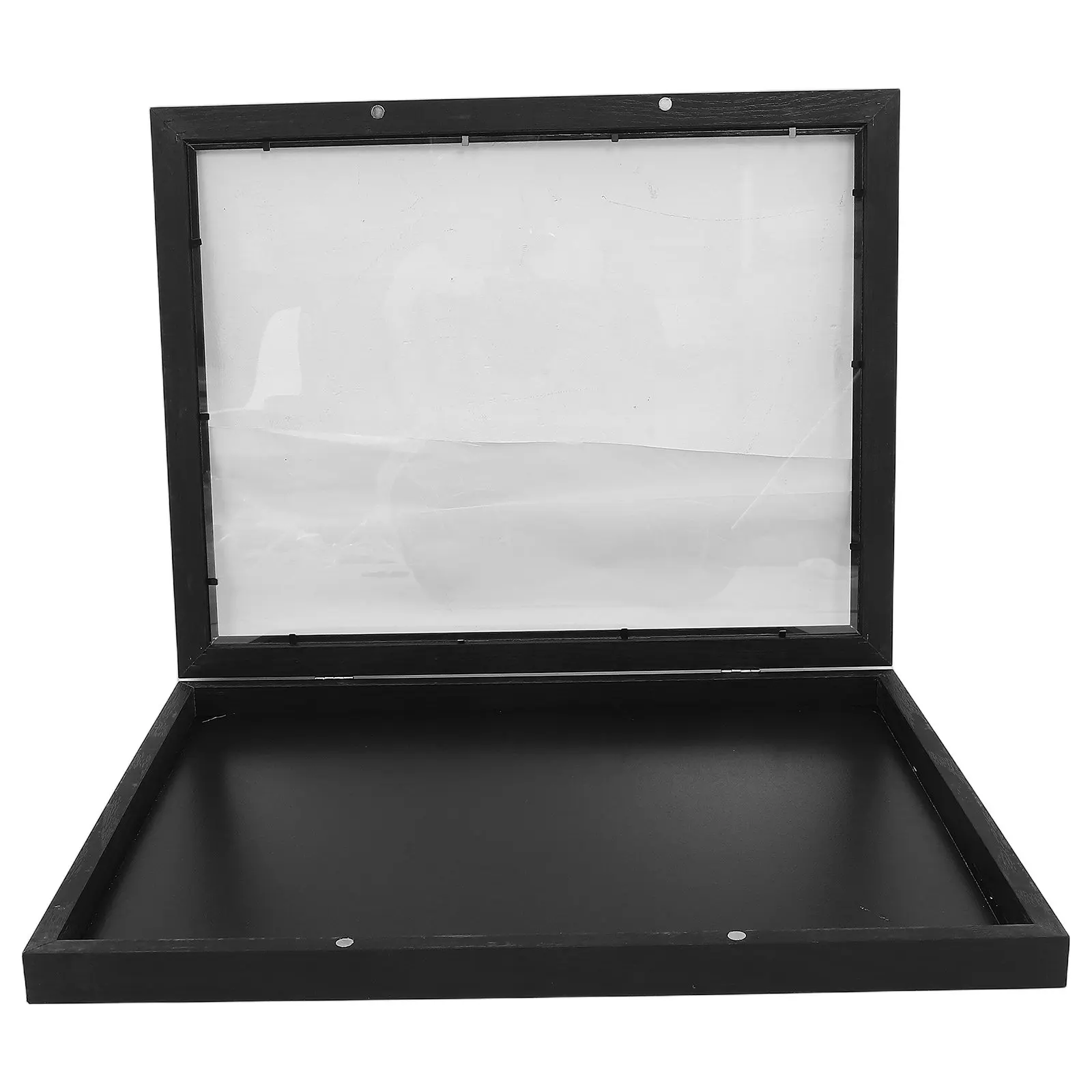 Clear Wooden Jersey Display Frame Shadow Case for Football Soccer Basketball Baseball Shirts T Shirt Display Stand Signed Jersey