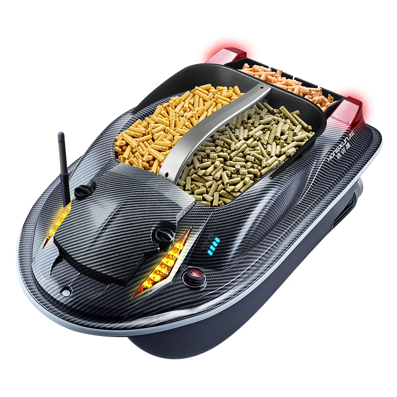 Nested boat 500m automatic decoupling intelligent voice remote control plastic surfer remote control boat fishing boat