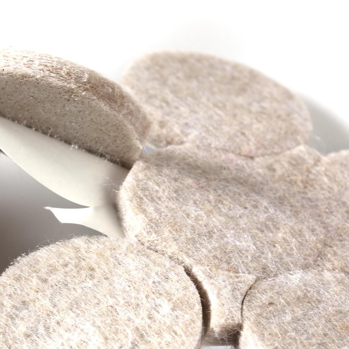 

10pcs Heavy Duty Felt Pads Durable Furniture Floor Protectors Round Mats Cushions Table Chair Leg Pads Protect Hardwood Tile