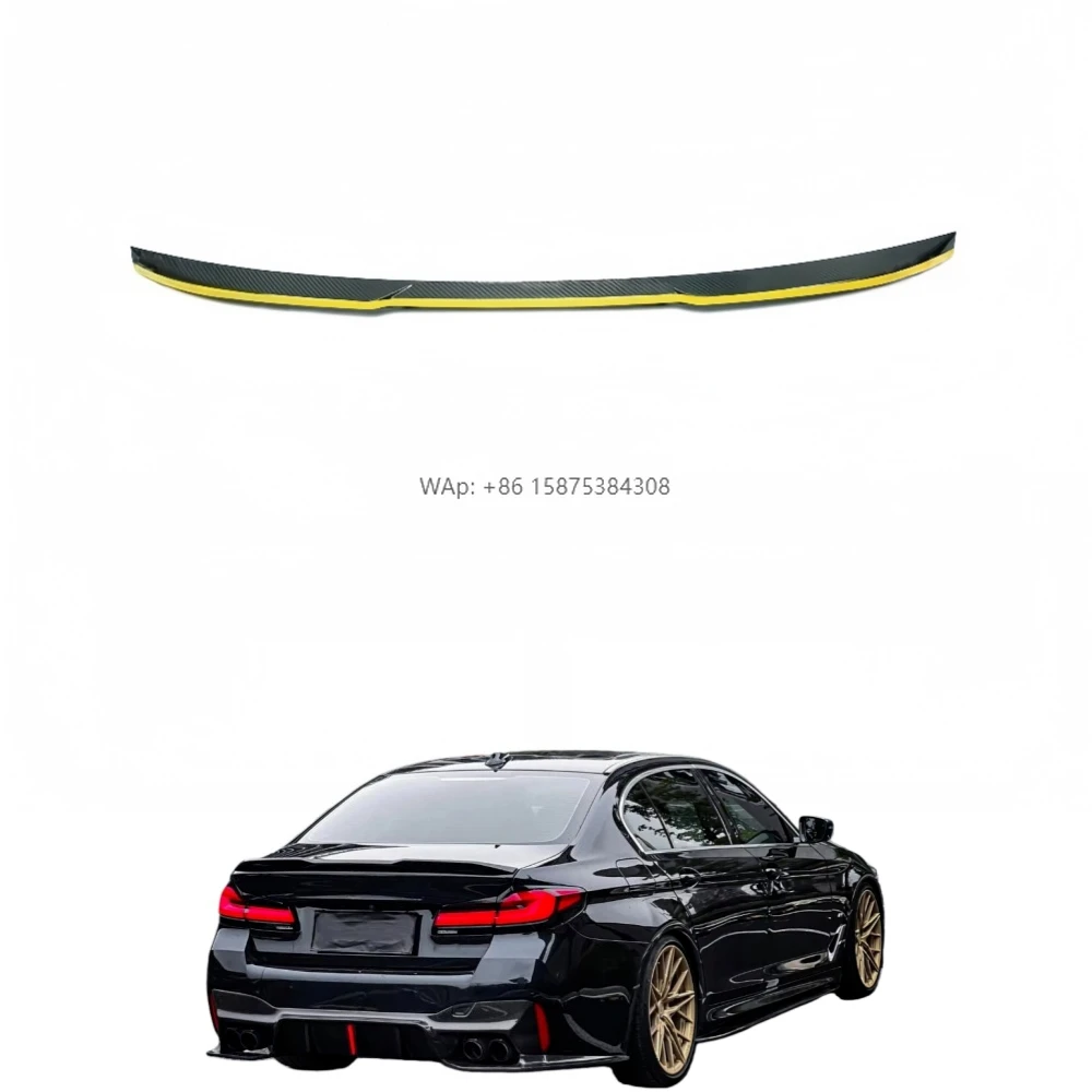 

AD Style Dry Carbon Fiber Rear Spoiler Luggage Spoiler Suitable for 5 Series G30 G38 Upgrade